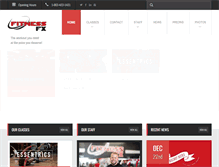 Tablet Screenshot of fitnessfx.ca